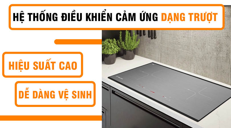 Bếp từ Malloca MH-02IS - Hệ thống điều khiển cảm ứng